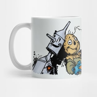 The Scarecrow and the Tin Man Mug